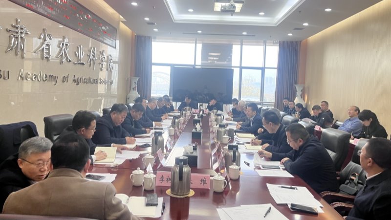 中铁二十一局集团有限公司董事长庄纪栋一行来我院考察调研