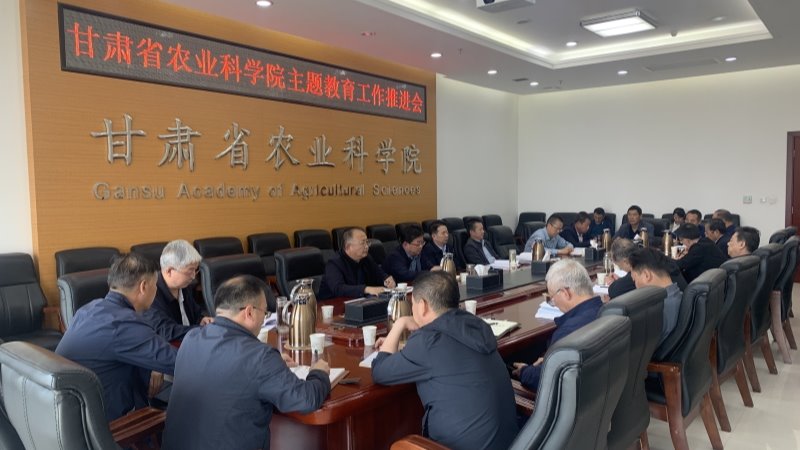 我院召开学习贯彻习近平新时代中国特色社会主义思想主题教育工作推进会