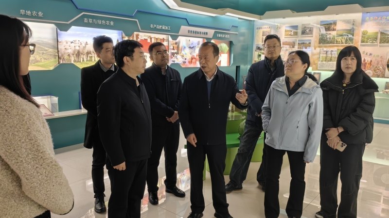 青岛市科技局调研我院共谋东西部科技协作新篇