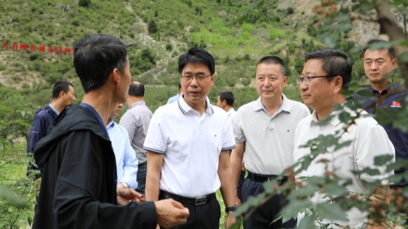 中国农科院党组书记杨振海调研指导我院乡村振兴产业帮扶工作