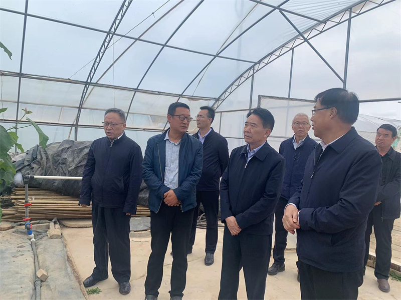 院长马忠明一行赴庆阳农科院调研