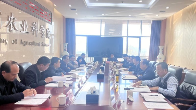 农业农村部科学技术司一级巡视员张文一行来院调研